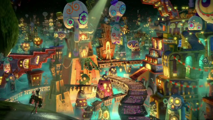 The Book of Life Official Trailer (2014) Zoe Saldana, Channing Tatum HD