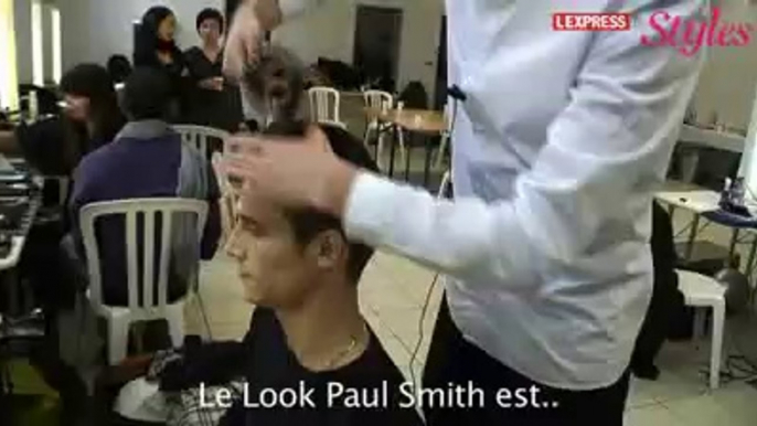 Dans les coulisses du défilé Paul Smith