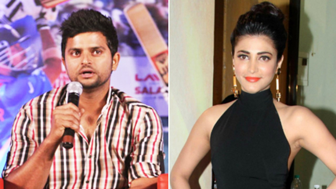 Shruti Haasan and Suresh Raina Dating – Suresh Raina REACTS