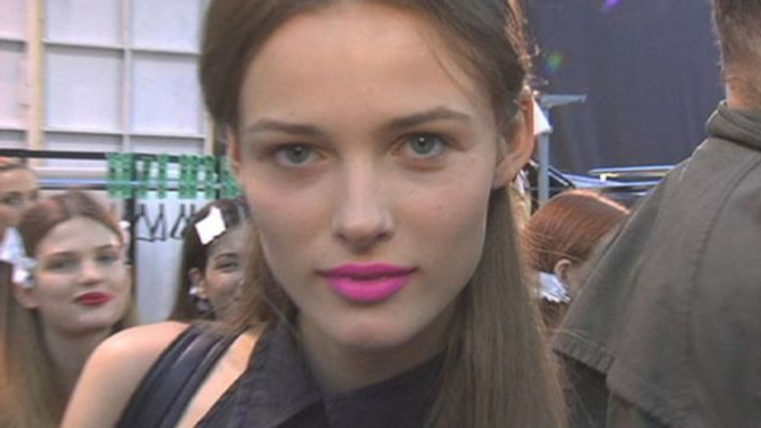 Allure Backstage Beauty: Matte Pink Lips, Spring 2008