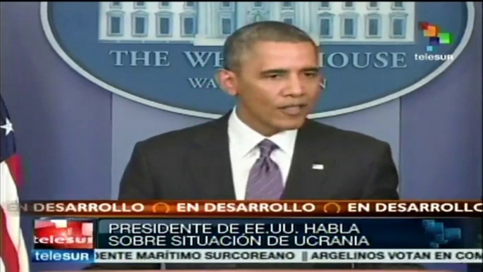 Estados Unidos defiende sus sanciones a Rusia por crisis ucraniana