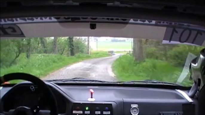 rallye du frontonnais 2014 Zanetti / Morigny es2