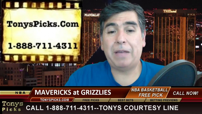 Memphis Grizzlies vs. Dallas Mavericks Pick Prediction NBA Pro Basketball Odds Preview 4-16-2014