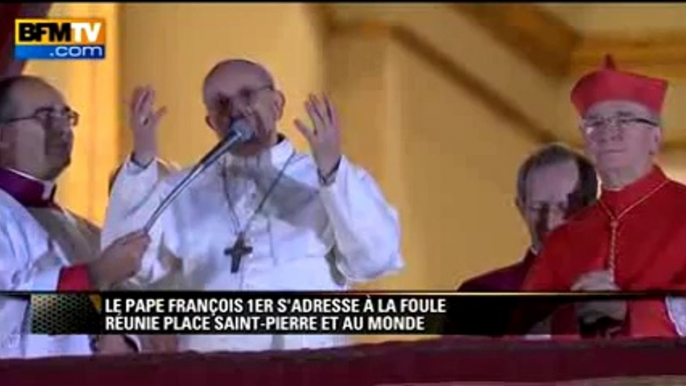 BFM Le pape François sexprime pour la première  foit