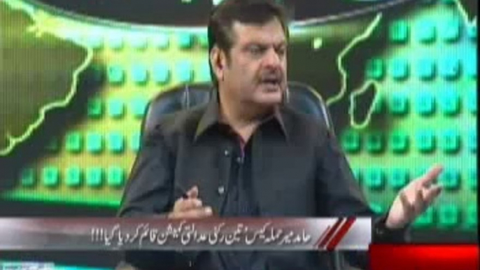 Aaj Ki Baat (Kya Hamid Mir Per Hamla Sahafat Per Hamla Hai ?) 21th April 2014 Part-2