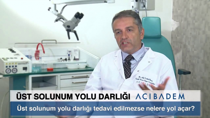 Üst solunum yolu darlığı tedavi edilmezse nelere yol açar?