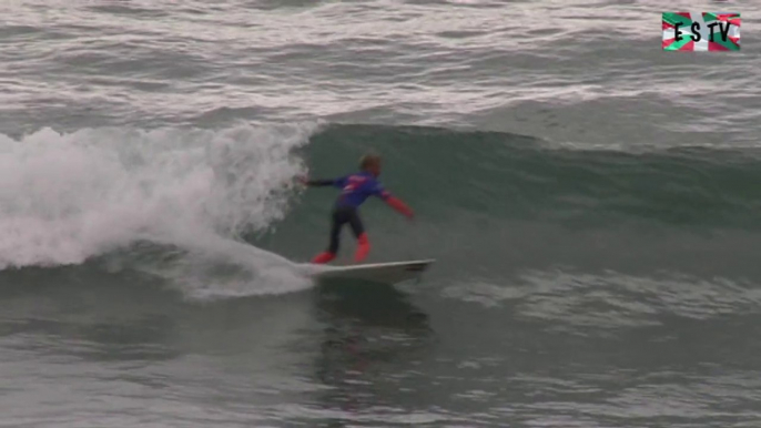 Biarritz: Les Benjamins de la Biarritz Maider Arosteguy 2014 - Euskadi Surf TV