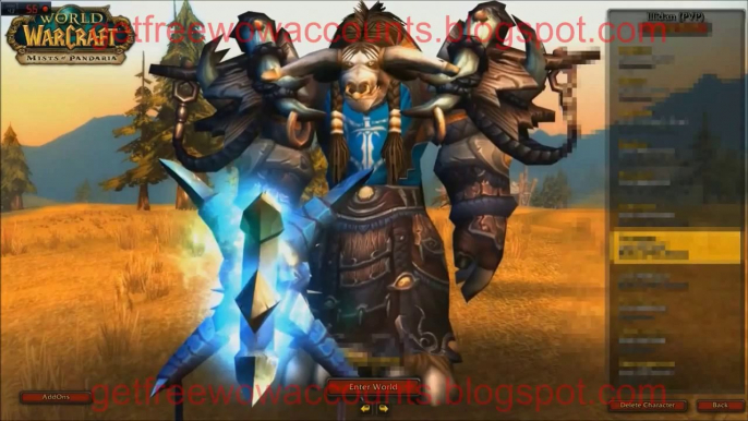 PlayerUp.com - Buy Sell Accounts - Free WoW Accounts 2014 Mist of Pandaria Free High Level WoW Accounts 85+