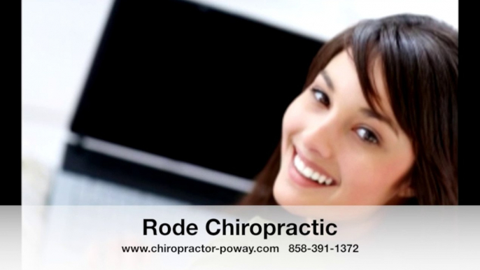 Chiropractor in Poway Rode Chiropractic in Poway CA 92064