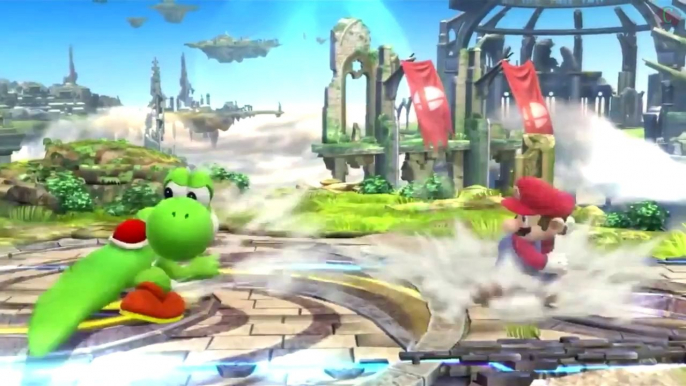 Super Smash Bros 4 Characters  Yoshi (WII U   3DS Gameplay) 【All HD】[720P]