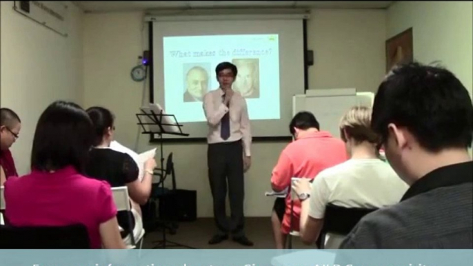 Actual NLP Training in Singapore with Jacky Lim