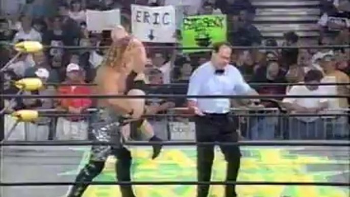 Chris Jericho vs 'Fake Goldberg' (WCW Fall Brawl 1998)