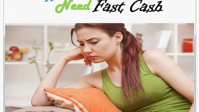 Quick cash loans- Get rid of small monetary problems quickly