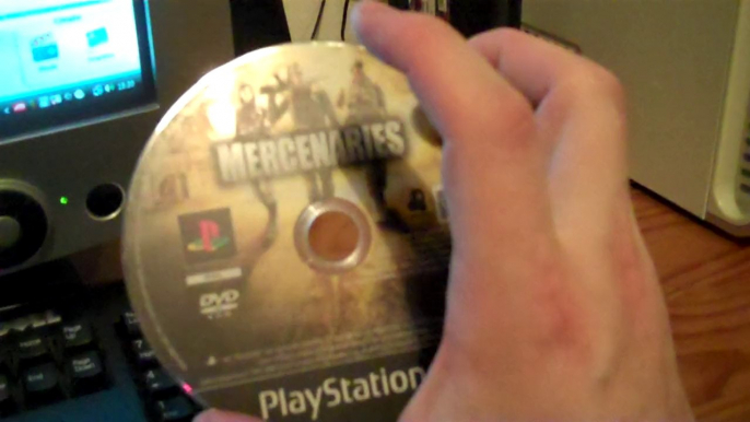 Most scratched up game disc that I've ever seen