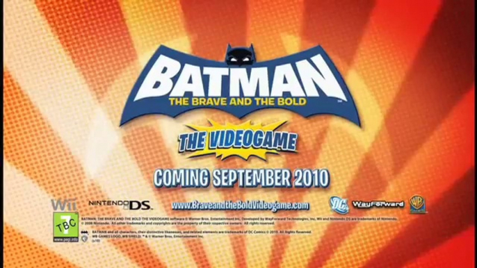 Batman The Brave and the Bold the Videogame Trailer