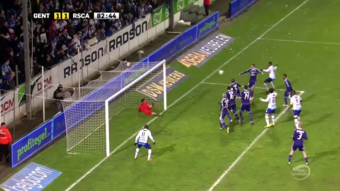 AA Gent v Anderlecht 1-1 | Belgian Pro League Goals & Highlights | 16-03-2013