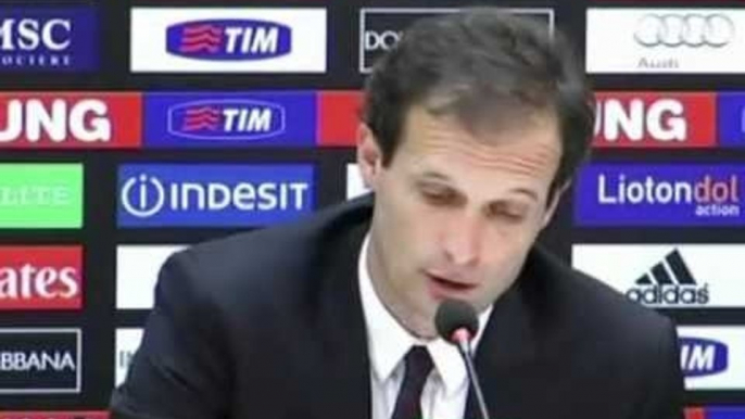 Milan, Allegri: 'Rinnovo del contratto? A giugno...' VIDEO