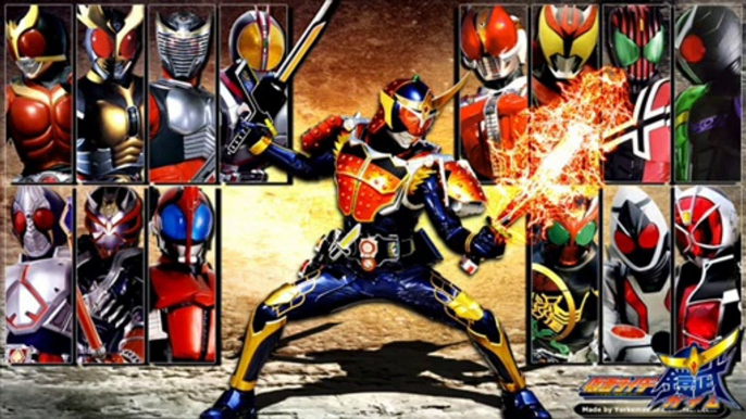 Kamen Rider: Heisei Openings Kuuga to Gaim