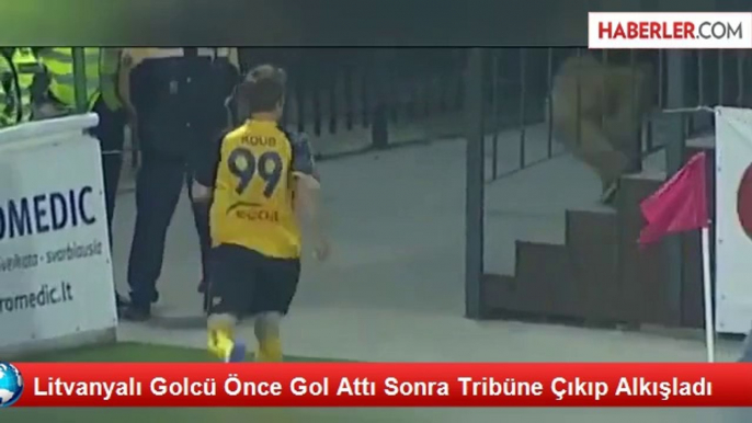 Litvanya Ligi'nde Sezonun En İlginç Gol Sevinci Yaşandı