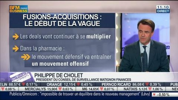 Mathieu L'Hoir VS Philippe de Cholet: Publicis / Omnicom: l'échec d'une fusion, dans Intégrale Placements – 09/05 1/2