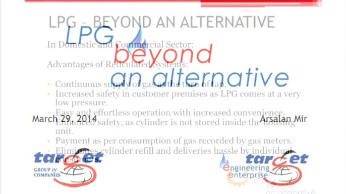 Target Engineering Enterprise – LPG beyond an Alternative (Exhibitors TV @Energy Conference 2014)