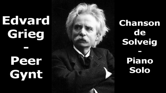 Edvard Grieg - Chanson de Solveig - Piano