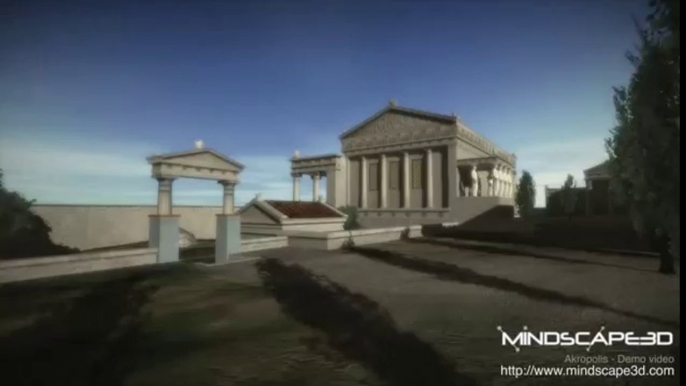 Mindscape3D Akropolis 3D Flyby