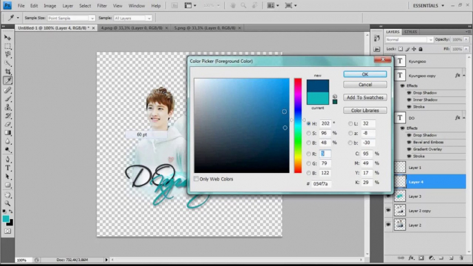 Adobe Photoshop CS4 Logo Yapımı