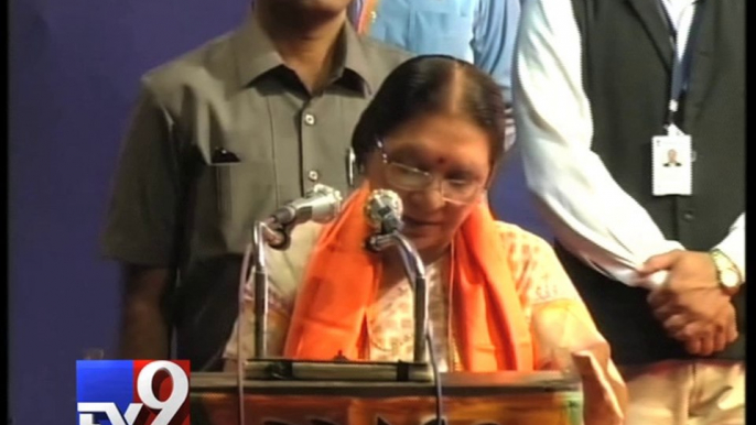 Anandiben Patel's speech after elected as Gujarat CM - Tv9 Gujarati