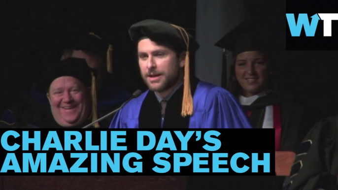 Charlie Day's Inspiring Speech to College Grads | What’s Trending Now