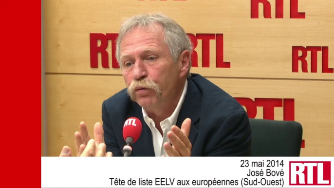 VIDÉO - Européennes : "Les eurosceptiques nous traitent d'eurobéats" dit José Bové