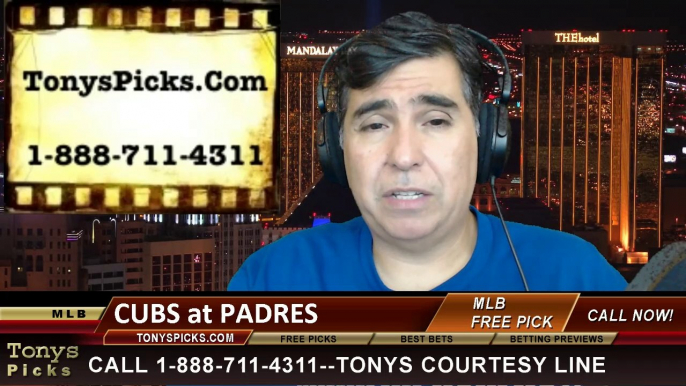 San Diego Padres vs. Chicago Cubs Pick Prediction MLB Odds Preview 5-22-2014