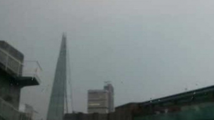 Lightning Strikes the Shard