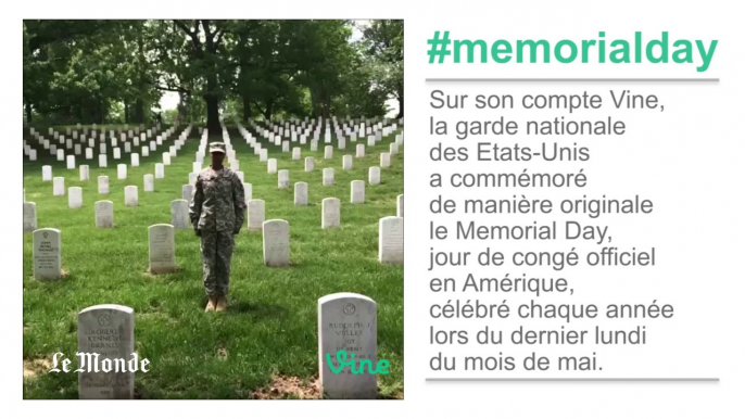 Etats-Unis : le Memorial Day selon la garde nationale