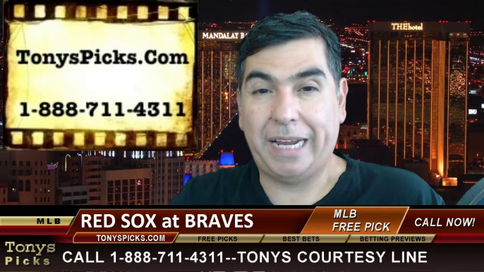 MLB Pick Atlanta Braves vs. Boston Red Sox Odds Prediction Preview 5-27-2014