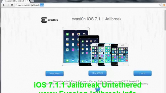 iOS 7.1.1 Untethered Jailbreak iPhone 5, iPhone 4 iPhone 3gs iPod Ipad