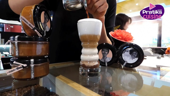 Les techniques de Barista - Comment faire un macchiato au caramel