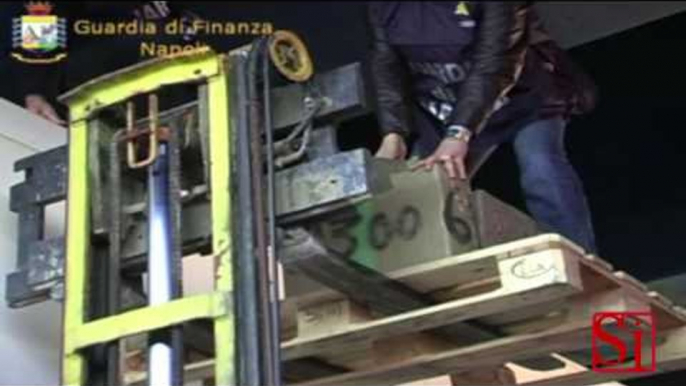 Napoli - Droga dal Marocco via Corsica: sequestrati 1220 Kg di hashish (29.05.14)