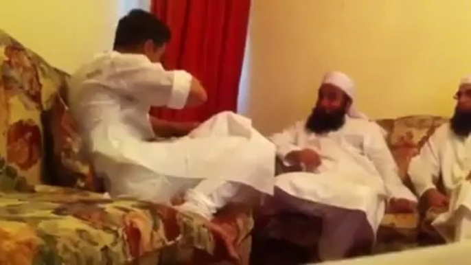 Hazrat Moulana Tariq Jameel sb First Ever Video with Aamir Khan and Junaid Jamshed