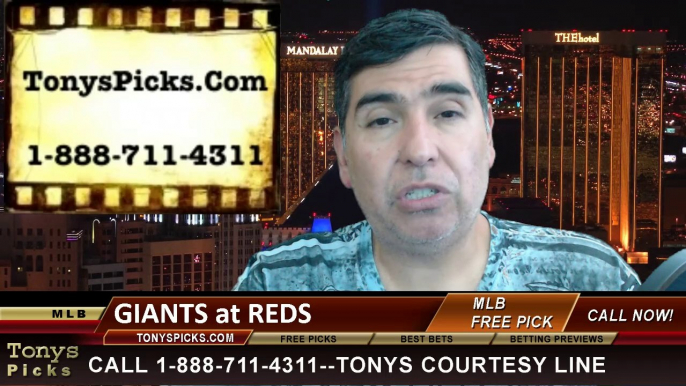 MLB Pick Cincinnati Reds vs. San Francisco Giants Betting Line Odds Prediction Preview 6-4-2014