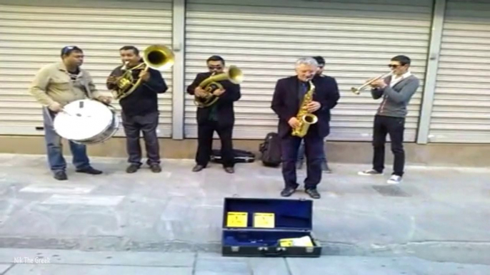 Nik The Greek - Street Musicians in Thessaloniki, Greece