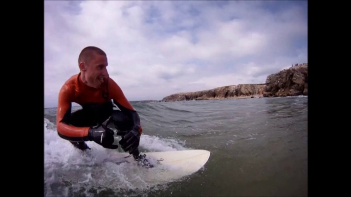 Surf de Pâques à Quiberon