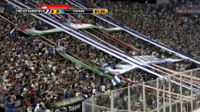 Vélez Sarsfield 3 - 0 Chivas de Guadalajara 2012 Copa Libertadores