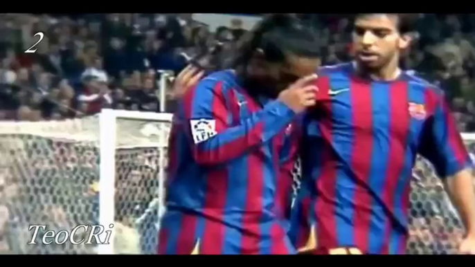 Ronaldo,Messi,Bale,Neymar,Ibrahimovic,Ronaldinho - Top 3 Goals Ever