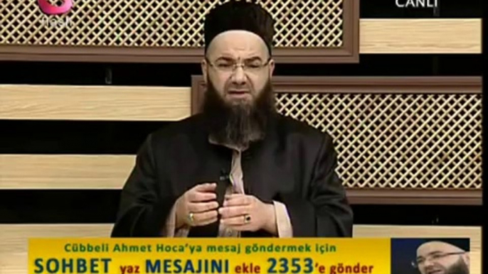 İtikat Risalesi 12-Cübbeli Ahmet Hoca - Allah yukarda - Allah Baba demenin hükmü- (20-05-2011)