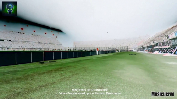 OVNI aparece en el partido de Futbol San Lorenzo Y Botafogo