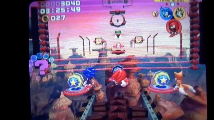 Sonic Heroes   Rail Canyon Invisible Objects Glitch