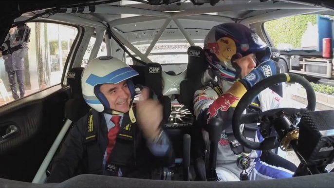 Taxi Monte Carlo Spécial - VW Polo R WRC & Sébastien Ogier