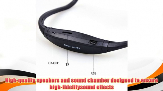 Best buy E-PRANCE New Wireless Sport Head Loop TF Card Slot Walkman Sports Neckband MP3 Player,