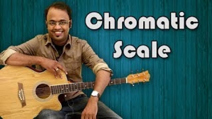 Chromatic Scale - Guitar Lesson For Beginners - How To play The Chromatic Scale